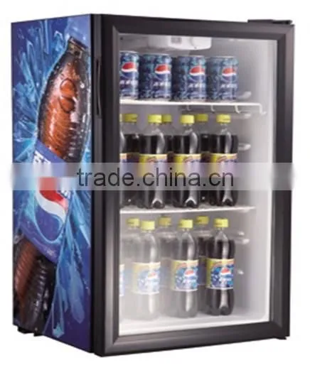 Commercial glass door fridge refrigerators display drink visi cooler