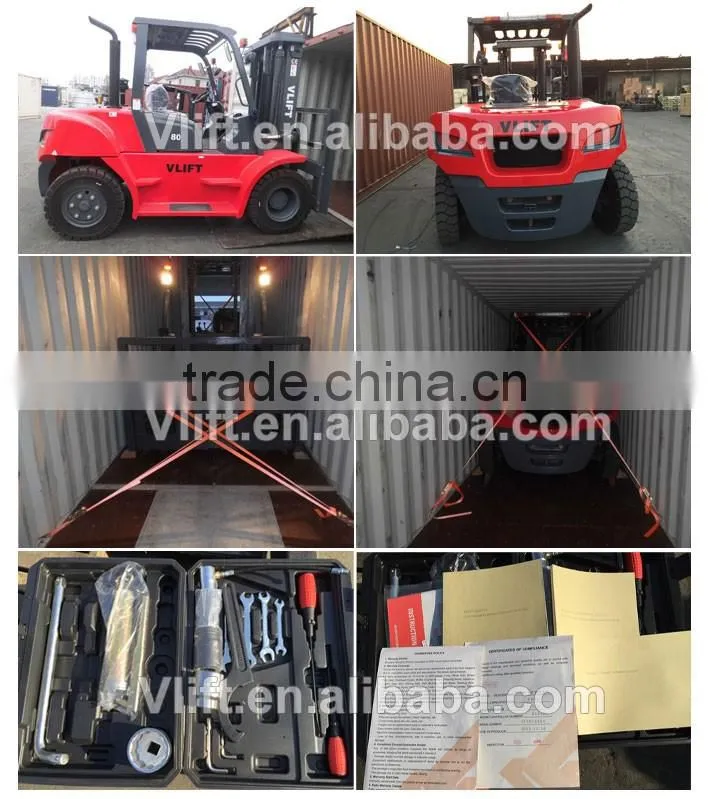 2.5 Ton Four wheel Electric forklift Brand Near TOYOTA