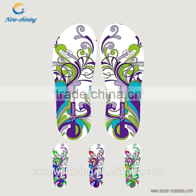 3D heat transfer film for eva slipper