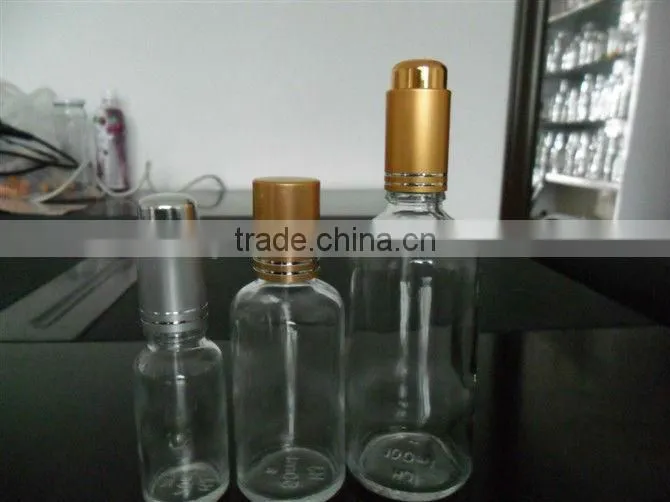 10ml glass vials Amber boston round Essential Oil glass bottle with rubber dropper