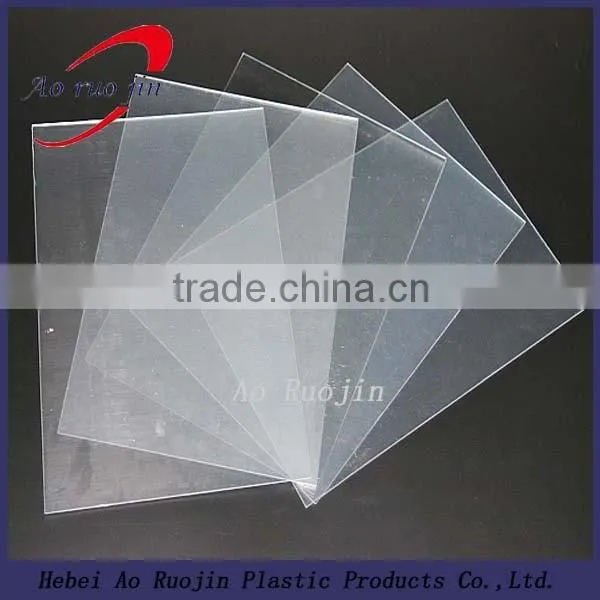 Transparent/colored high chemical resistance pp board
