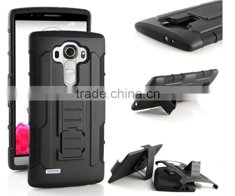 for LG G4 180 degree rotating bracket armor mobile phone shell