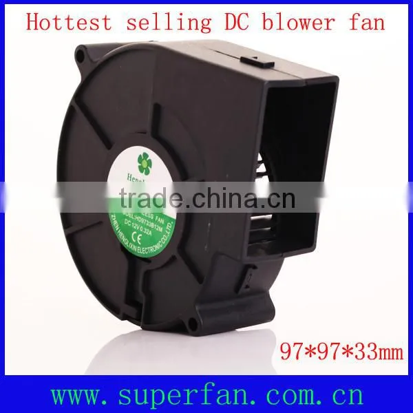 Mini DC Blower fan for Heater or Steam humidifie blower fan DC9733
