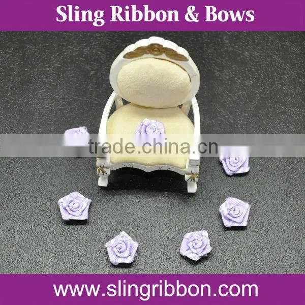 Satin Ribbon Rose