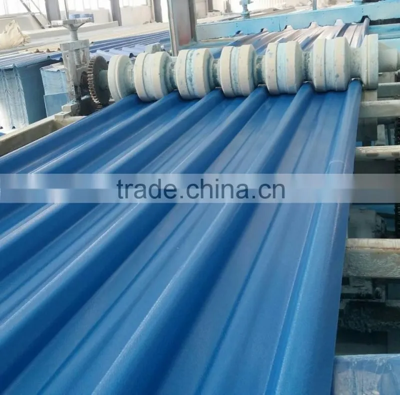 Weathering resistant synthetic resin tile shingle