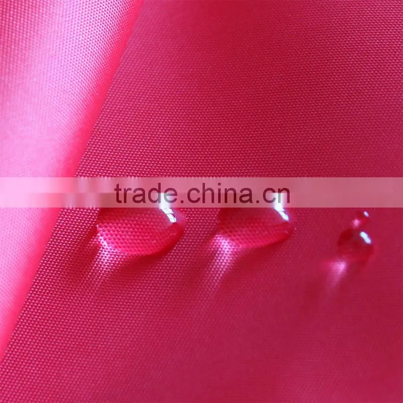 China supplier Waterproof polyester woven fabric 600D 400D oxford fabric with PVC/PU coating