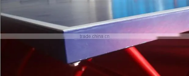 Small Rainbow Outdoor table tennis table/SMC Outdoor Ping Pong Table