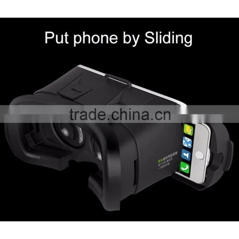 Wholesale Enhanced Version VR Virtual Reality Headset 3D Glasses Video Movie Game For IOS Android Smartphones