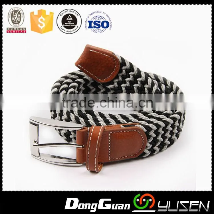 Trend 2015 Casual New Braided Belt Guangzhou Belt Factory