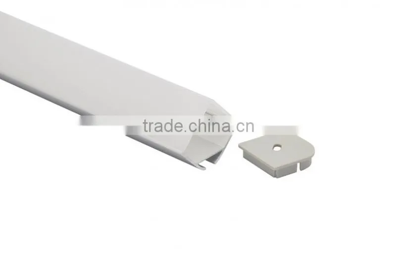 With Suspending Wire Beautiful Pendant Profile Aluminum Led Strip For Corner