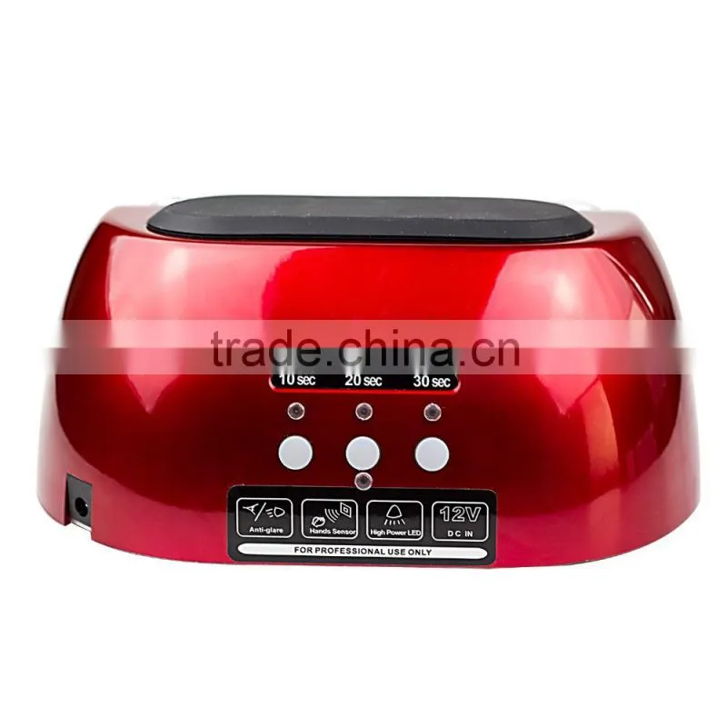 48w nail light finger uv led gel lamp nail dryer uv lamp nail ccfl