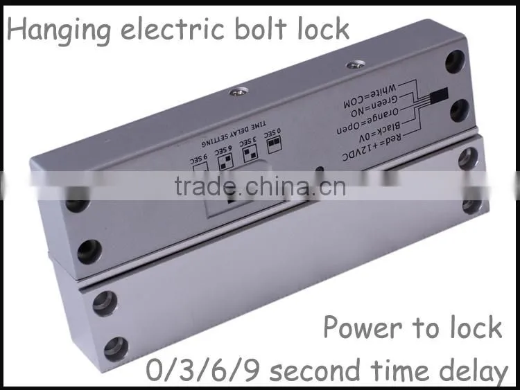 12V Fail Safe Hanging electric bolt lock For Narrow Frame Door Lock JM-160D