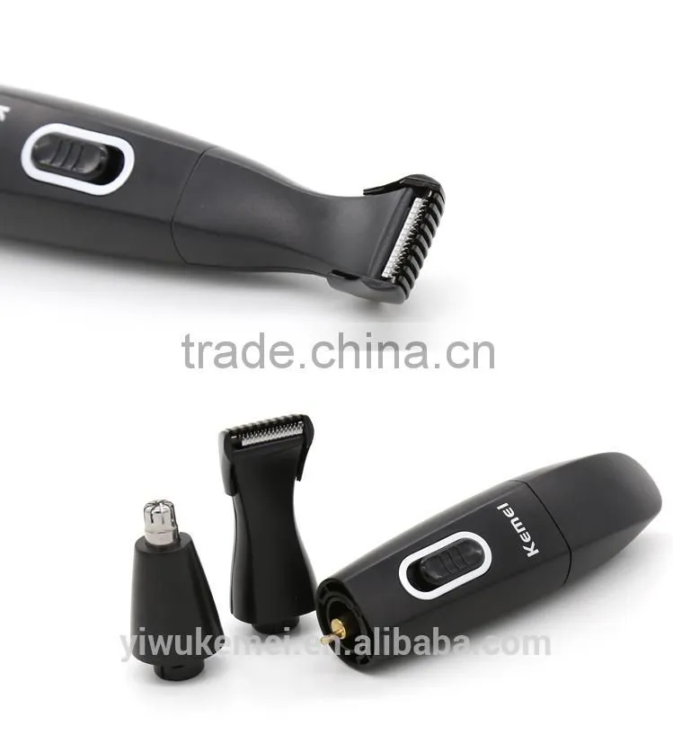 kemei nose hair trimmer 2 in 1 km3303