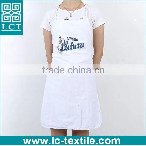 custom heat transfer printing cheap promotional apron