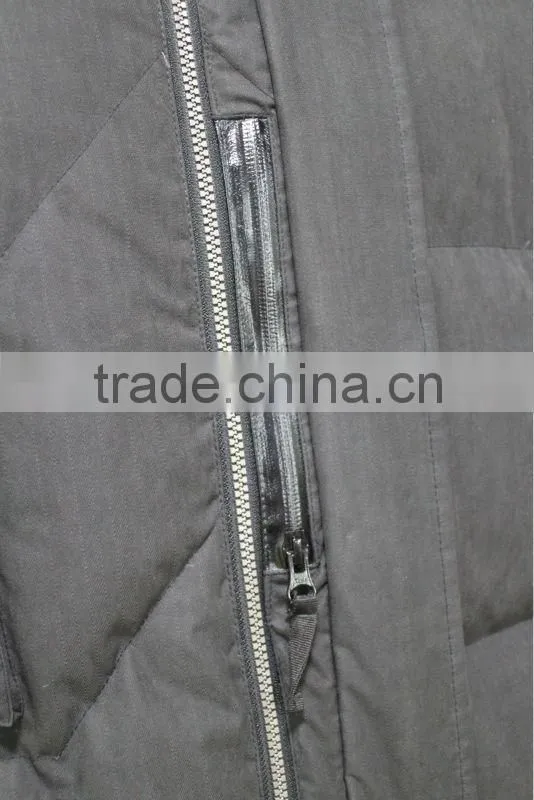 Men High Quality Long Sleeve Black Winter Jacket