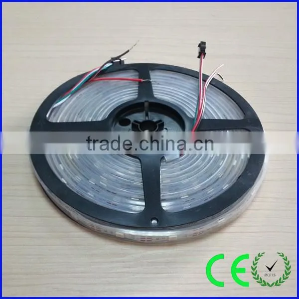 60ic/m 60leds/m digital waterproof flexible silicon glue led strip