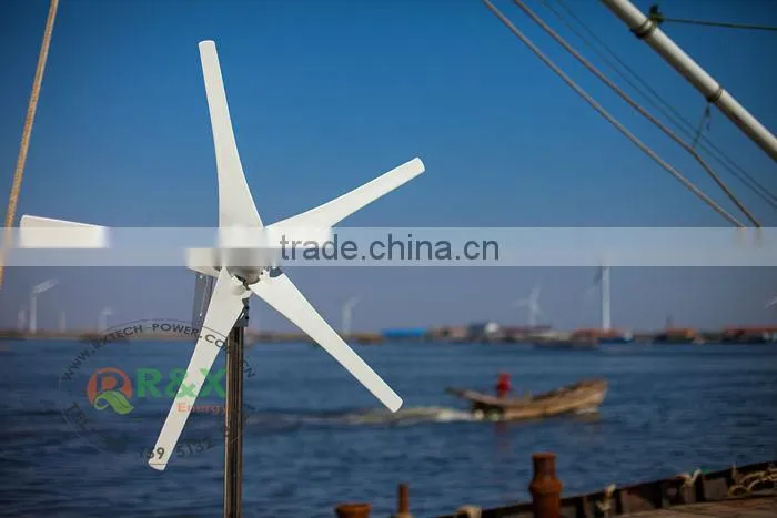 Wind generator 600w max. Combine with wind/solar hybrid controller and inverter.