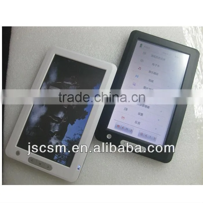 shenzhen top manufacturer 7 '' inch book e reader touchscreen style with good quality JSC02