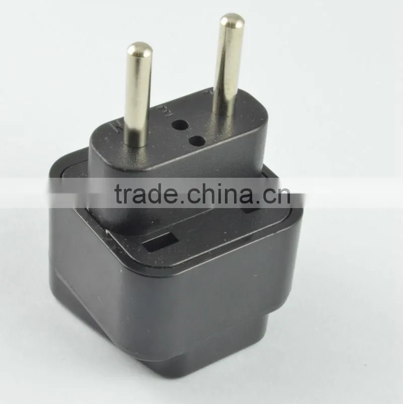 Top sale alibaba China south africa to European plug adaptor