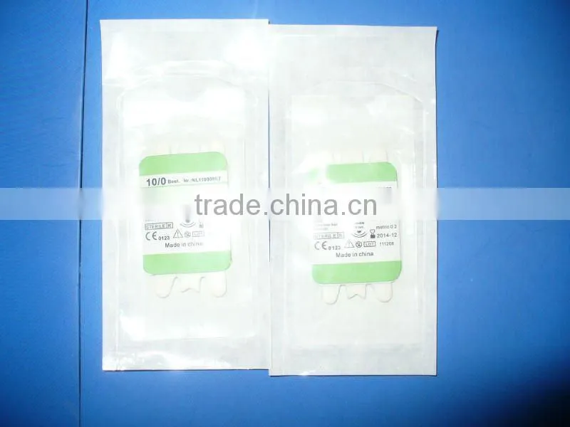 Disposable nylon suture with needle