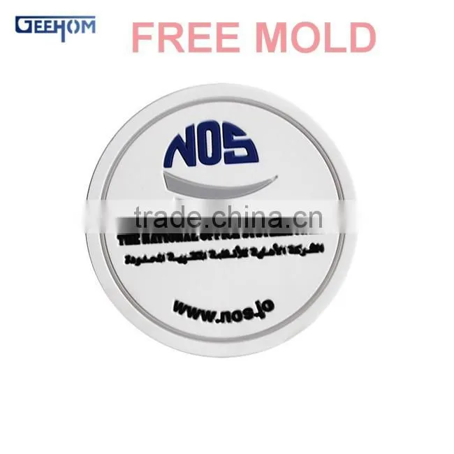 brand name rubber souvenir coaster