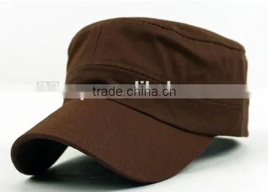 Women Girl Men Denim Fabric Military Navy Army Baseball Cadet Cap