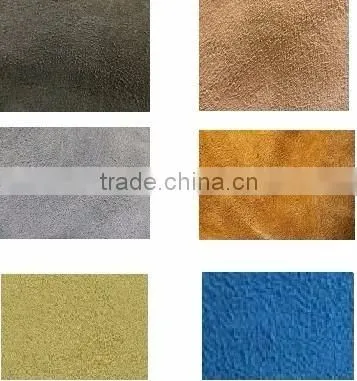 Soft goat suede leather/Sheep skin suede leather