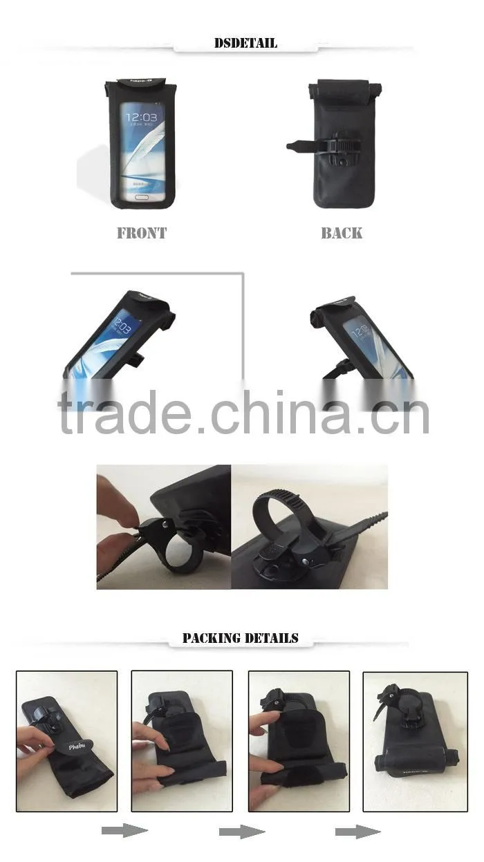 Eco-Friendly TPU Waterproof Cellphone Bags(DYB15-025)