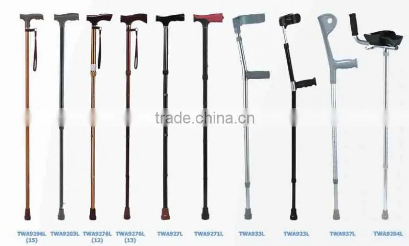 new design folding aluminum adjustable walking stick for disabled
