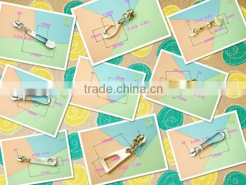 metal zipper puller z-043 round shape puller