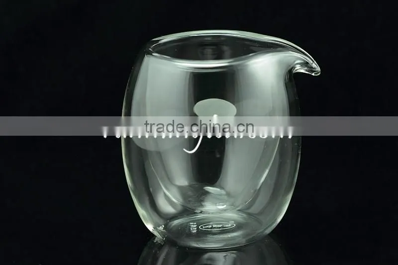 Borosilicate Double Layer Glass Pitcher/glass mug