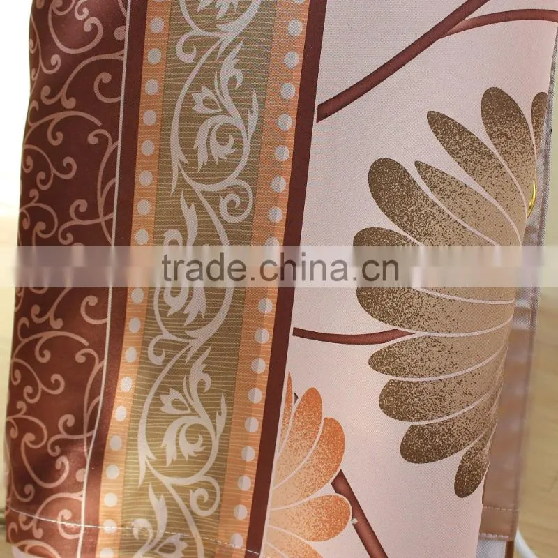 Different name of fabric for curtain for cafe shop decoration