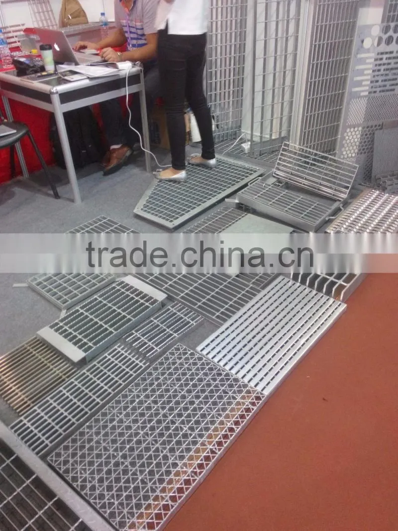 hot dip galvanized refined oil refinery sewage grating