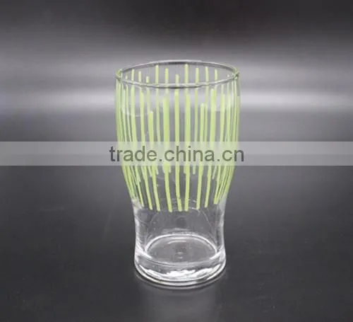 High Quality Highball Glass With Color Lines