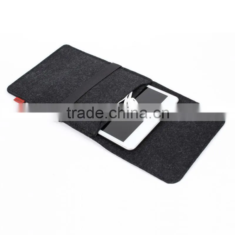 New felted deluxe computer case for travel