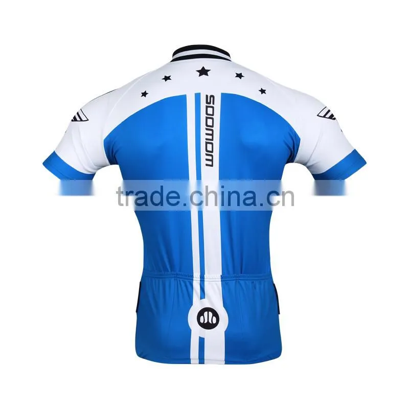 Product Description 2014 new waterproof blue cycling jerseys