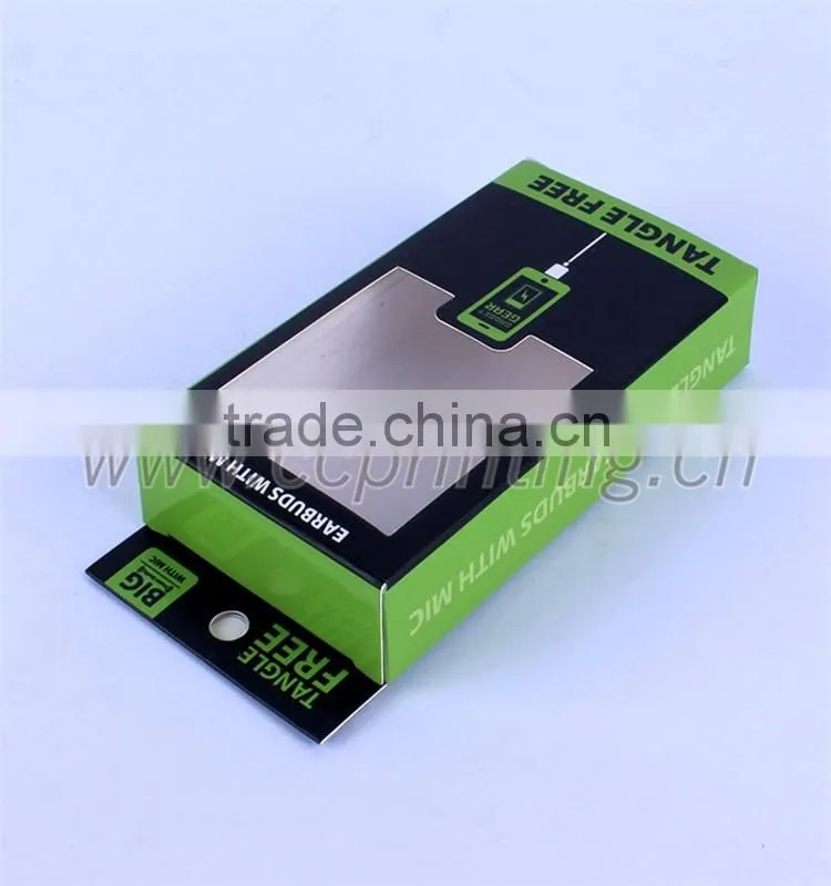 Earplug packaging paper box for electron