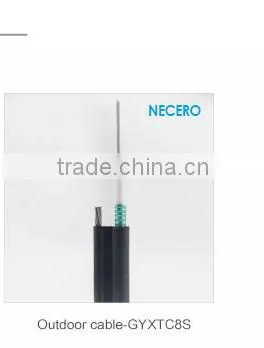12 Core single mode ADSS 80m span optical fiber cable for Bonaire cabling systems