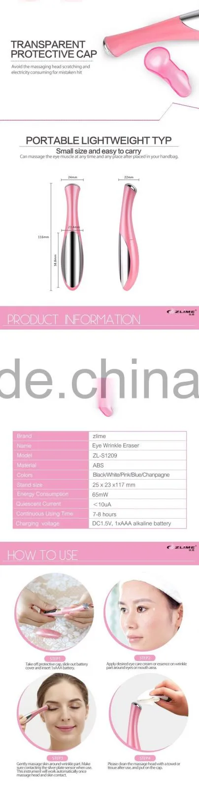 handheld beauty facial vibrating ionic massager