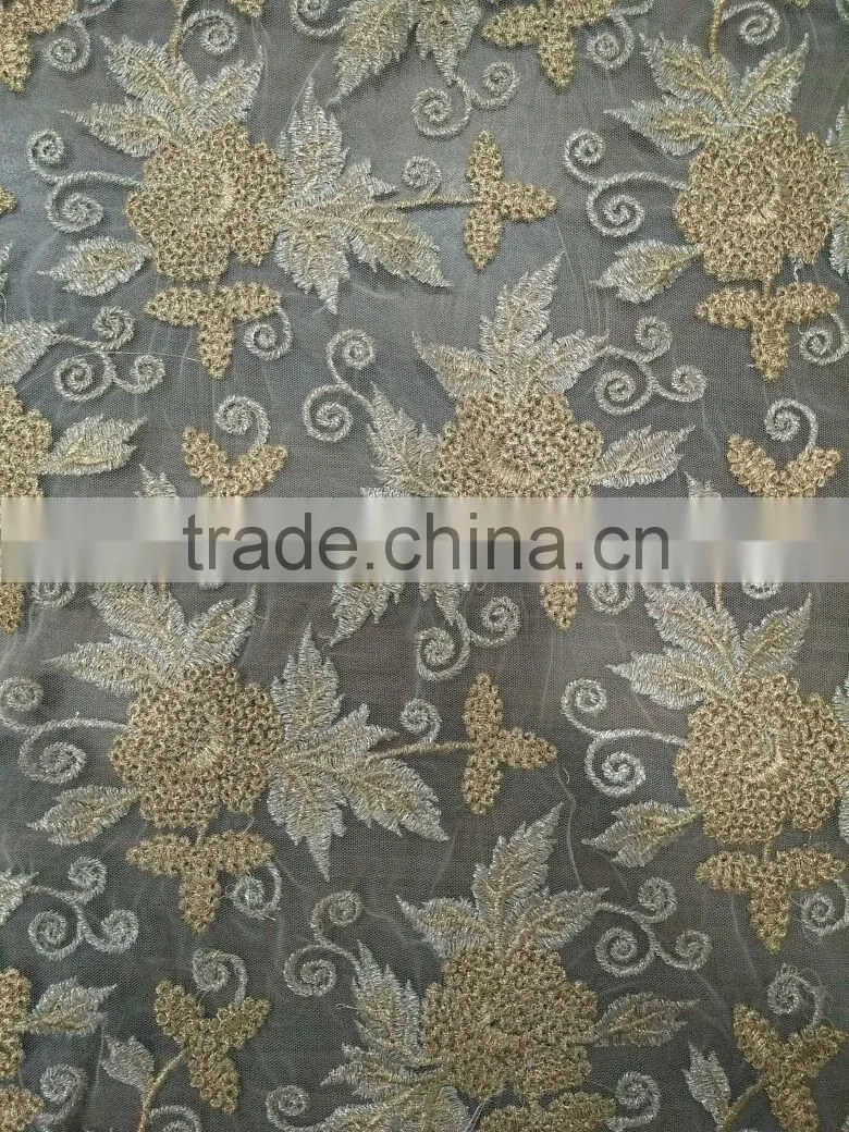 Beaige Embroidery Garment Fabric