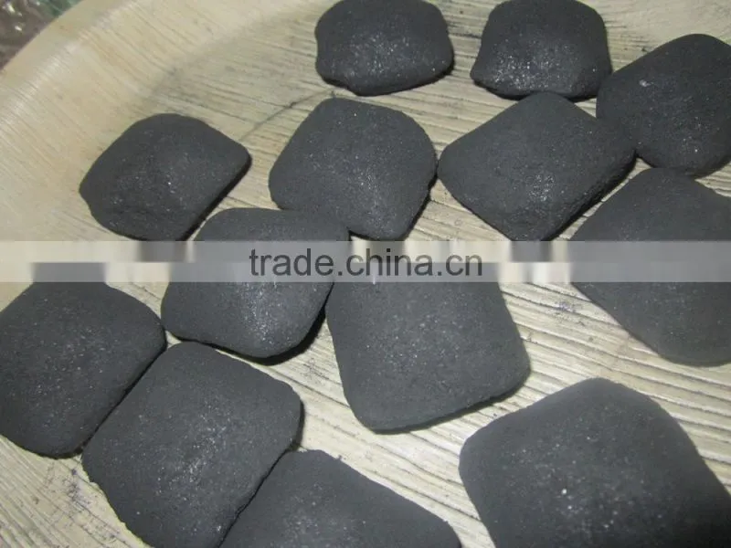 Coconut shell Charcoal briquettes suitable for barbeque,grills,out door cooking Manufacturer from Madurai