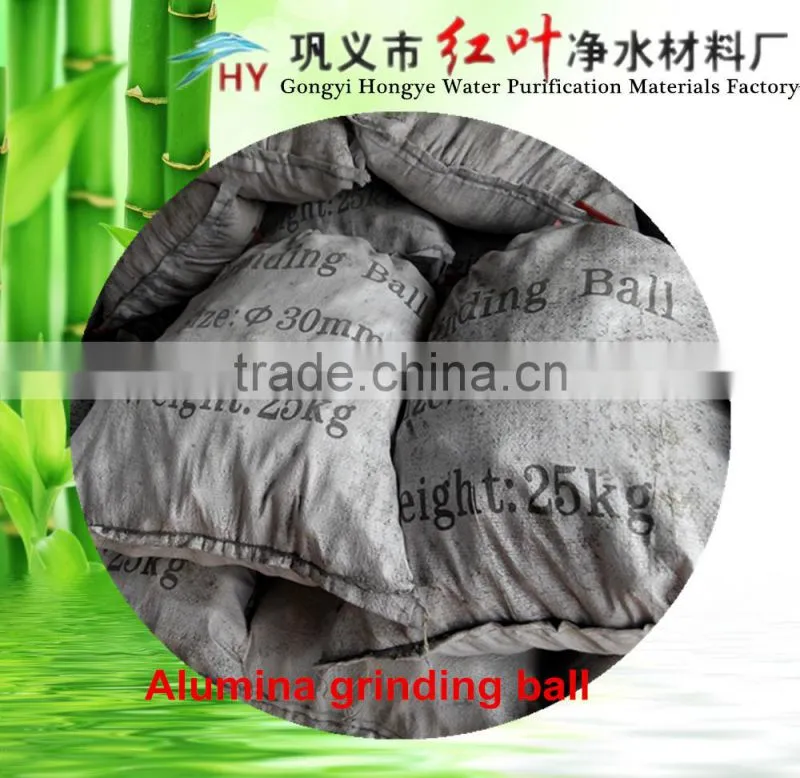 Medium Alumina Grinding Media Balls 75% alumina/high density alumina grinding ball