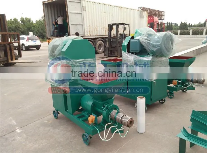 Latest development and newest design small coal briquette machine
