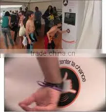 UHF RFID Wristband Bracelet Printable Passive Alien chip 915MHZ RFID Smart tag