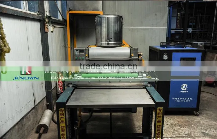 bee keeping equipment automatic beeswax comb foundation machine