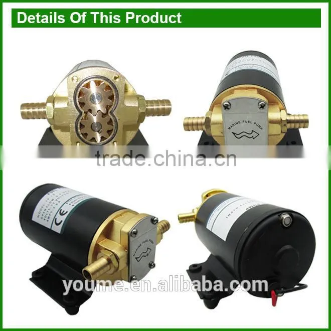 Singflo 24v dc electric mini gear oil pump