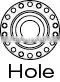 12 Inch Bicycle wheel (12x2.125 , 12x1.75)