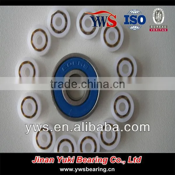 POM 623 624 625 deep groove glass ball plastic bearing