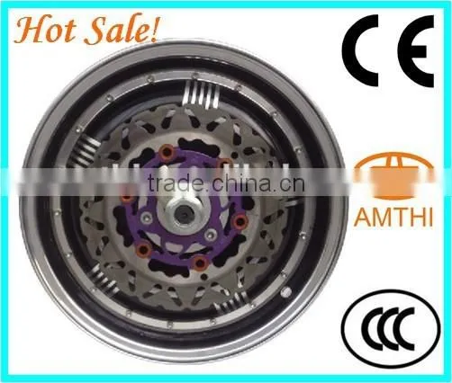 watt brushless hub motor, gearless brushless hub motor, dc brushless scooter motor