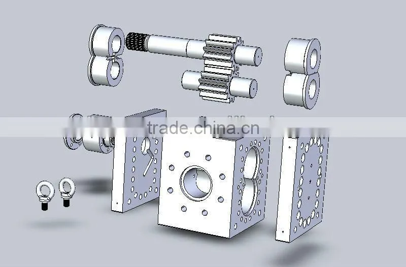 Batte high temperature tool steel gear pump
